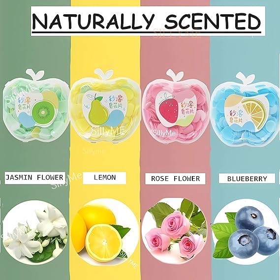 Paper Soap Box Mini Portable Travel Soap Paper Disposable Hand Washing Bath Scented Paper Soap for Outdoor, Camping Hiking| travelling essential for kids and adults| Instant paper handwash