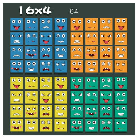 Face Change Rubix Cube Game Hand Eye Coordination 3+ - 36 Months - 10 Years