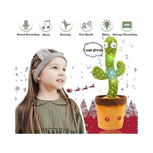 Rechargeable Dancing & Talking Cactus