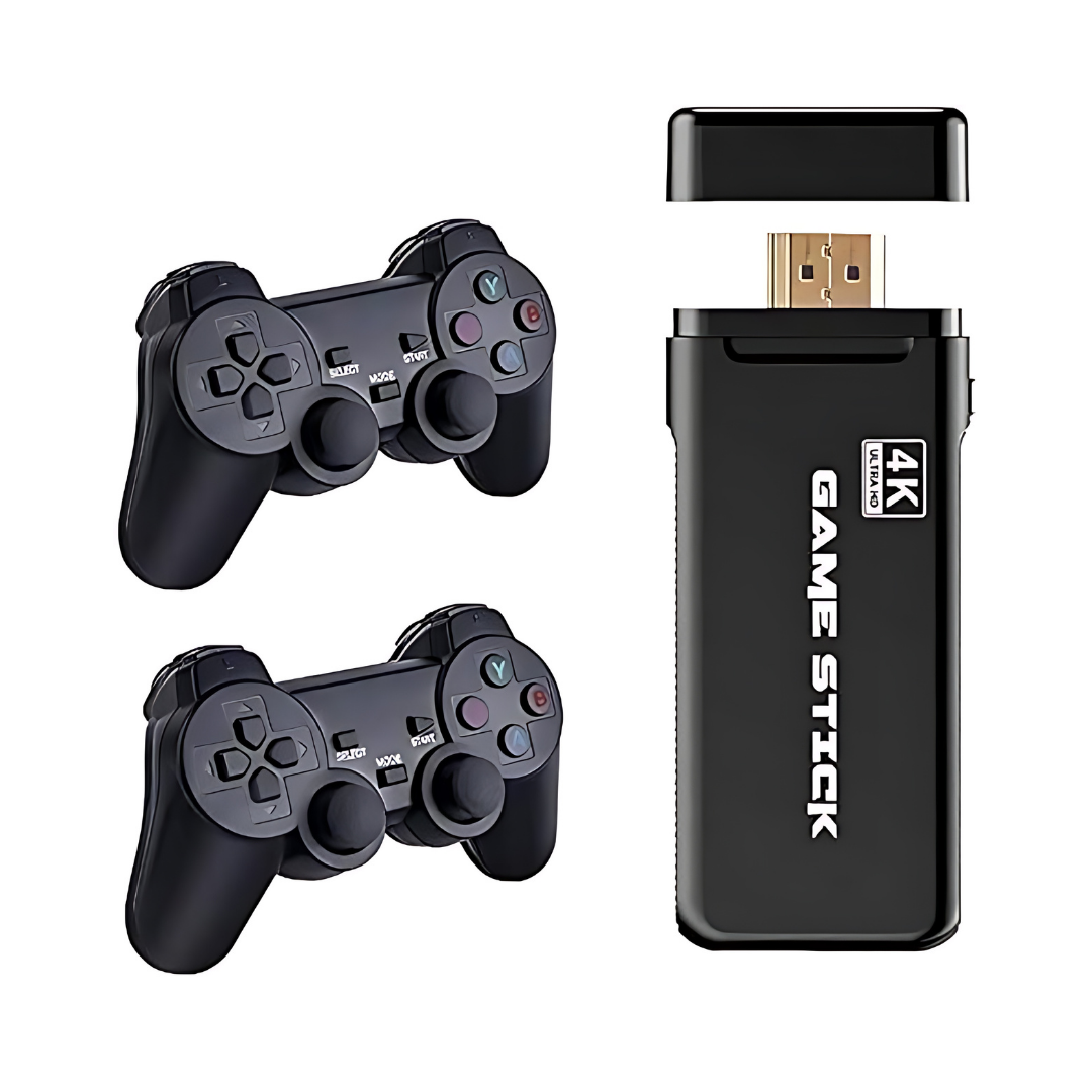 Wireless Video Games for Tv Gaming Retro Gaming Console with Game Stick HD Game Plug & Play TV Video Game Set for 2 Player