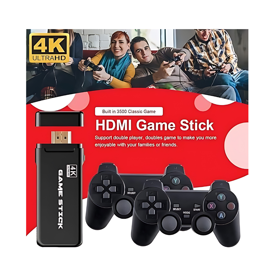 Wireless Video Games for Tv Gaming Retro Gaming Console with Game Stick HD Game Plug & Play TV Video Game Set for 2 Player