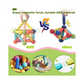 Magnetic Building Sticks Blocks Kids , Learning Sticks and Balls, Activities Toy, Educational Magnet Building Blocks