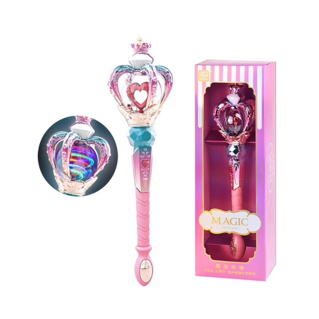 Magical Wand, Musical Wand with Flashing Light, Princess Fairy Wand, Birthday Gifts for Girls