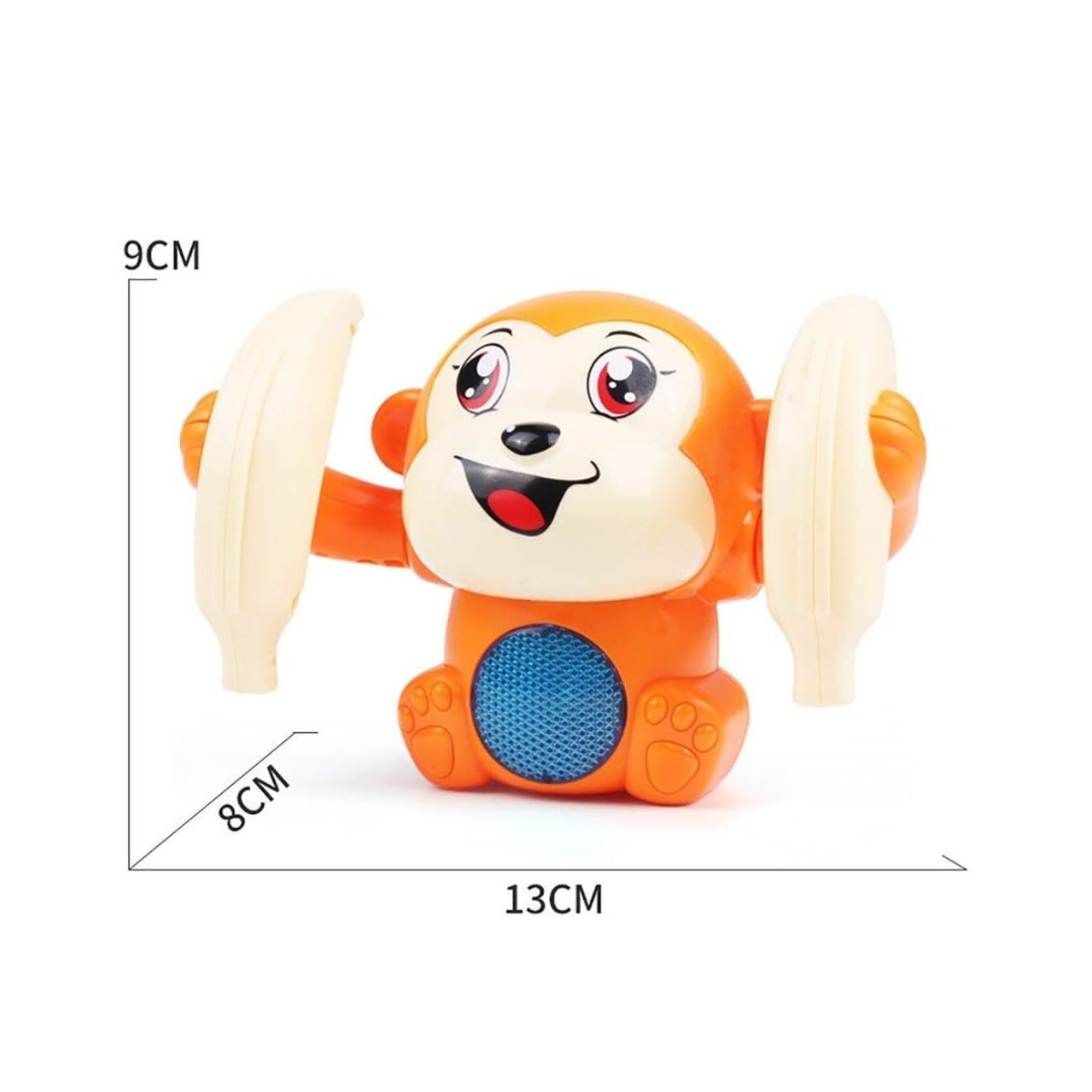 Monkey Toy,Rolling Banana Monkey Toys with Voice/Touch Sensor On Dancing Monkey Dancing Toy (MULTICOLOR)