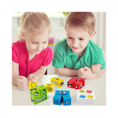 Face Change Rubix Cube Game Hand Eye Coordination 3+ - 36 Months - 10 Years