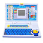 Educational English Learner Laptop with Keyboard Mouse for Kids 20 Activity Games (Multicolour)