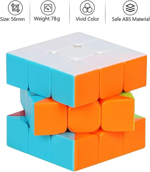 Cube Puzzles 3x3 Stickerless Cube