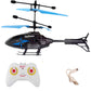 2 in 1 Helicopter with Radio Remote Control, Hand Sensor & USB Cable Charging