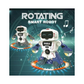 Smart Dancing Robot Toy with Pleasant Flashing Lights, Music, B/O Mode & 360° Rotation for Kid