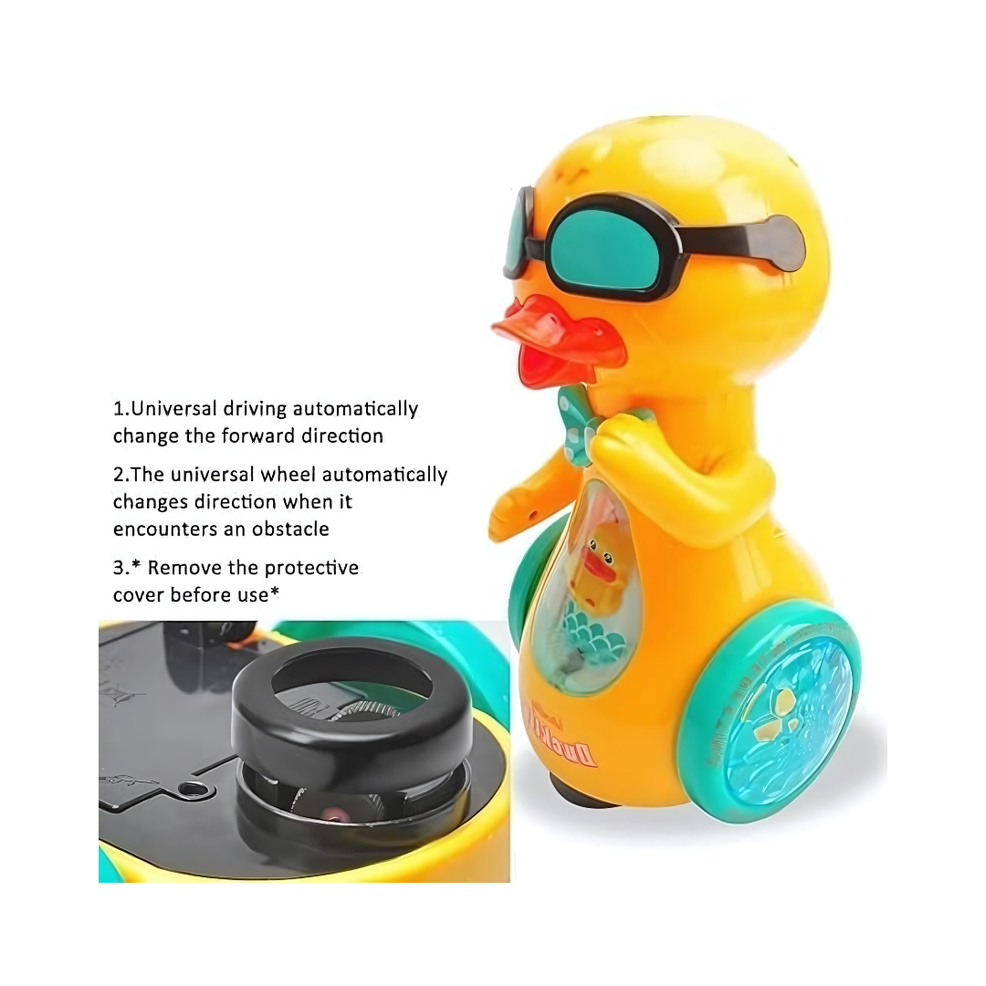 Star Duckling Musical Toy - Toddler Toy with Walking, Flapping Dancing Fun Duck