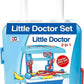 Little Doctor Set 2 in 1 Trolley for Kids | Doctor Kids Luggage Real Action Play Set | Doctor Kit