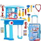 Little Doctor Set 2 in 1 Trolley for Kids | Doctor Kids Luggage Real Action Play Set | Doctor Kit