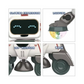 Smart Dancing Robot Toy with Pleasant Flashing Lights, Music, B/O Mode & 360° Rotation for Kid