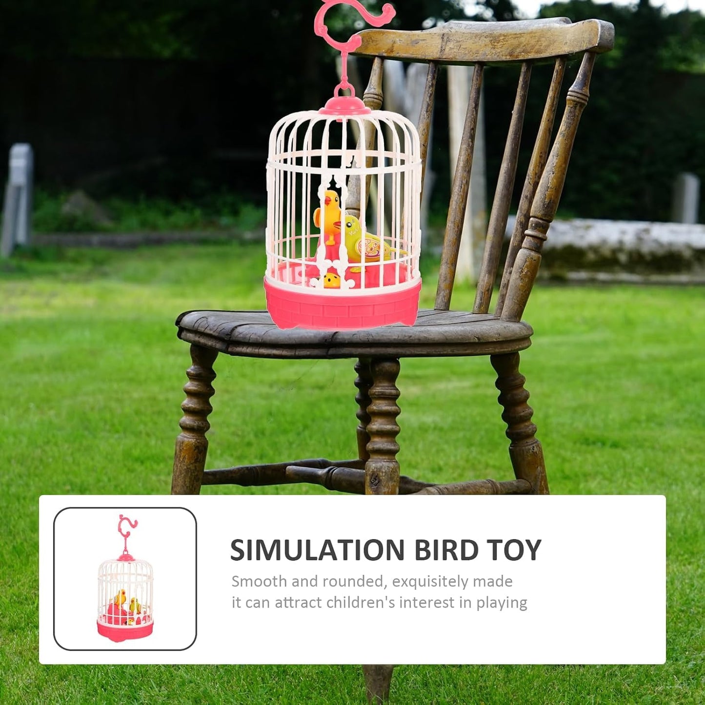 Talking Bird Toy for Kids | Interactive Toy & Repeat What You Said | Singing & Chirping in The Birdcage