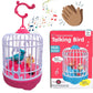 Talking Bird Toy for Kids | Interactive Toy & Repeat What You Said | Singing & Chirping in The Birdcage