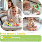 Suction Spinner Toys for Babies – Pack of 3 (Butterfly, Bee & Ladybug) | Insect-Themed Sensory Toys for Toddlers | Bath, Highchair & Travel Use