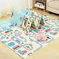 Extra Large Reversible Baby Play Mat:(6.5x5 ft, 0.6cm Thickness)