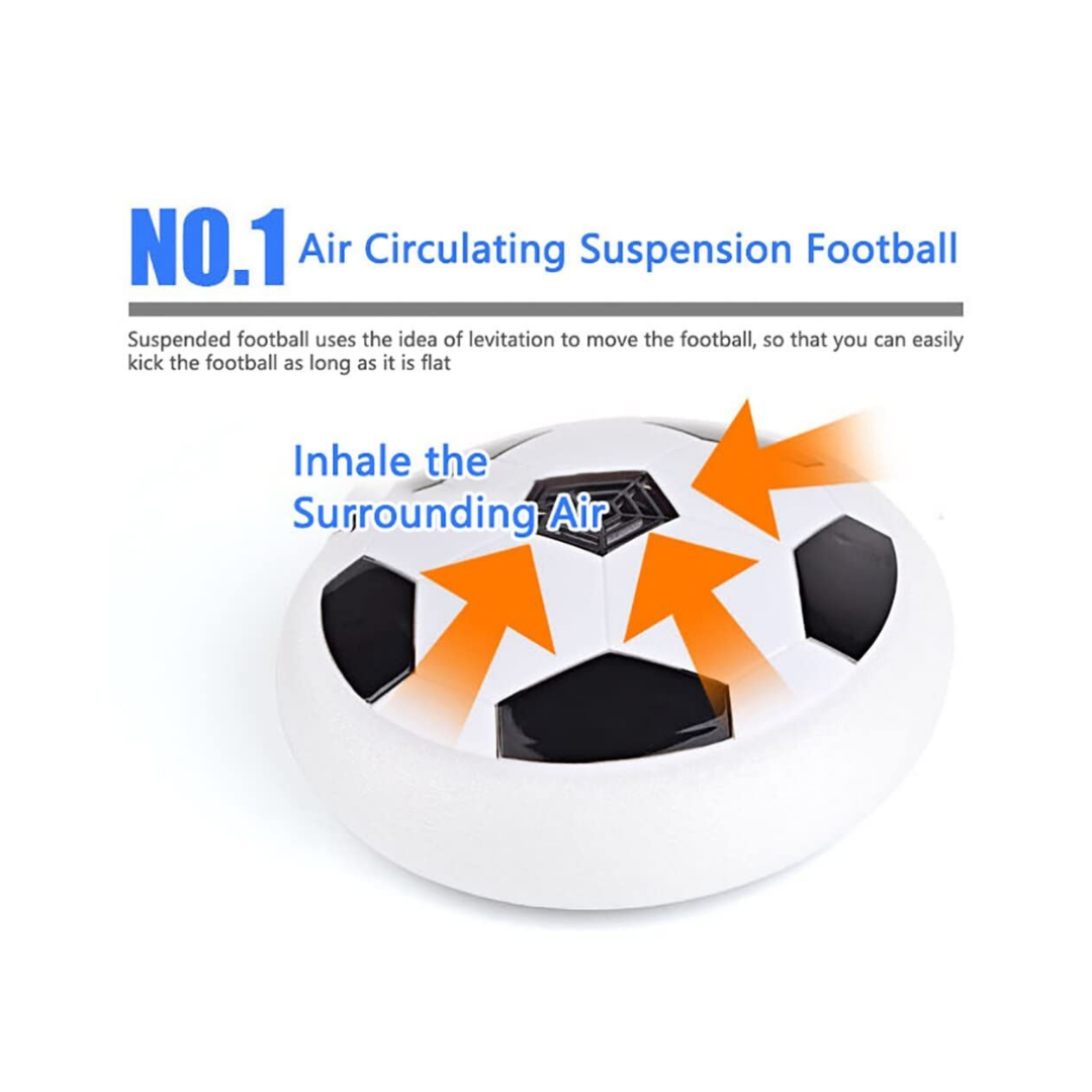 Hover Football, Soft Eva Material Foam Bumper Air Indoor Football(Non Rechargeable)