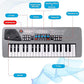 Piano keyboard with 37 keys, power option, recording and mic, electronic  multi-function portable piano keyboard