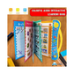 Interactive Study Book -Musical English Educational Phonetic Learning Book