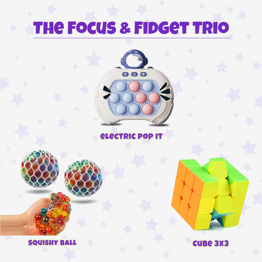 The Focus & Fidget Trio