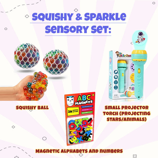 Squishy & Sparkle Sensory Set