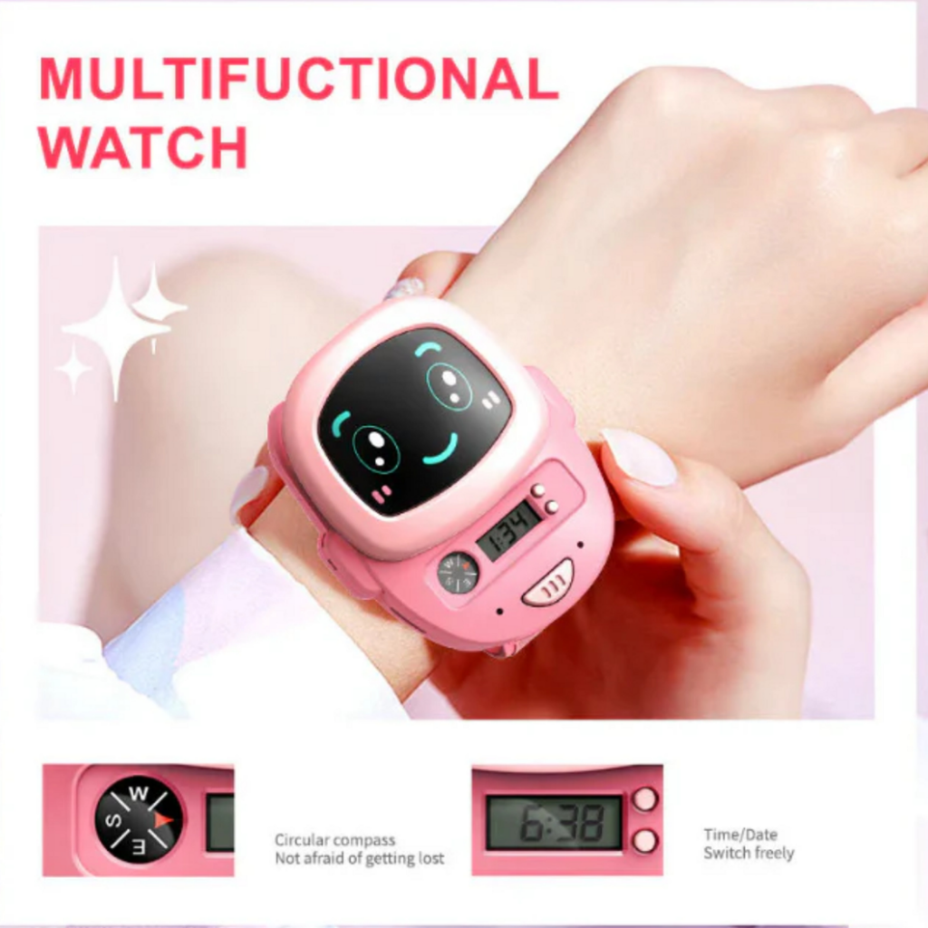 2Pcs Kids Electric Walkie Talkie Watch